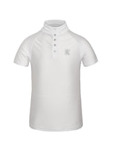 Carica l'immagine nel visualizzatore di Gallery, Polo concorso da bambina a manica corta "KLbailia" Kingsland shop del cavallo