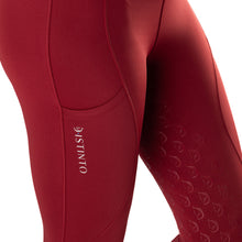 Carica l'immagine nel visualizzatore di Gallery, Leggings da bambin* full grip "Orchidea" D·ISTINTO shop del cavallo