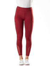 Carica l'immagine nel visualizzatore di Gallery, Leggings da bambin* full grip "Orchidea" D·ISTINTO shop del cavallo