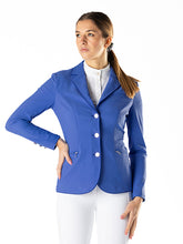 Carica l'immagine nel visualizzatore di Gallery, Giacca concorso da bambin* blu iris D·ISTINTO shop del cavallo