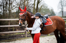 Load image into Gallery viewer, Sottosella da salto "Ebrec" Ginger Equiline shop del cavallo