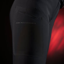Load image into Gallery viewer, Pantaloni da donna con grip al ginocchio nero Ridertech Equestro shop del cavallo