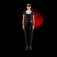 Load image into Gallery viewer, Pantaloni da donna con grip al ginocchio nero Ridertech Equestro shop del cavallo