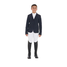 Load image into Gallery viewer, Giacca concorso da bambino/a blu Equestro shop del cavallo