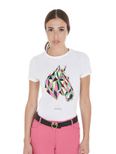 Carica l'immagine nel visualizzatore di Gallery, T-shirt da donna Equestro shop del cavallo
