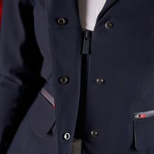 Carica l'immagine nel visualizzatore di Gallery, Giacca concorso blu da donna Ridertech Equestro shop del cavallo