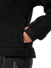 Load image into Gallery viewer, Felpa Teddy da donna "Black Mocha" Equestrian Stockholm shop del cavallo