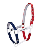 Carica l'immagine nel visualizzatore di Gallery, Capezza "Flaggy" in nylon con lunghina shop del cavallo