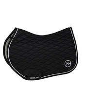 Carica l'immagine nel visualizzatore di Gallery, Sottosella da salto nero "Gema" Kingslad shop del cavallo