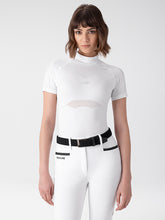 Carica l'immagine nel visualizzatore di Gallery, Polo concorso/allenamento da donna a maniche corte "Cannec" Equiline shop del cavallo