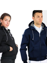 Carica l'immagine nel visualizzatore di Gallery, Felpa termica con cappuccio "Kap" unisex For Horses shop del cavallo