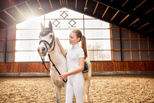 Load image into Gallery viewer, Polo concorso da bambina a manica corta "KLHollis" Kingsland shop del cavallo