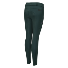 Carica l'immagine nel visualizzatore di Gallery, Pantaloni verdi da donna full grip "Kornelia" Kingsland shop del cavallo