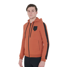 Carica l'immagine nel visualizzatore di Gallery, Felpa da uomo con cappuccio "Rust" Equestro shop del cavallo