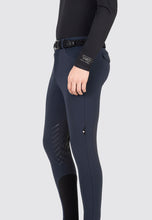 Load image into Gallery viewer, Pantaloni blu "Walbertk" da uomo grip al ginocchio Equiline shop del cavallo