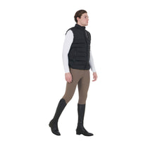 Load image into Gallery viewer, Smanicato da uomo nero con patch siliconica Equestro shop del cavallo