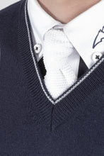 Carica l'immagine nel visualizzatore di Gallery, Maglione da uomo "Calroi" con scollo a V Equiline shop del cavallo