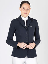 Carica l'immagine nel visualizzatore di Gallery, Giacca concorso nera "Cador" da donna Equiline shop del cavallo