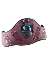 Carica l'immagine nel visualizzatore di Gallery, Sottopancia marrone a caramella sagomato "eSapphire" eQuick shop del cavallo