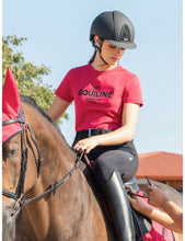 Carica l'immagine nel visualizzatore di Gallery, T-shirt da donna modello "Chloec" Equiline shop del cavallo