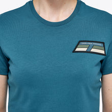 Carica l'immagine nel visualizzatore di Gallery, T-shirt da donna in cotone Cavalleria Toscana shop del cavallo