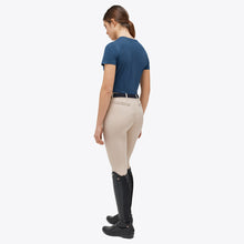 Carica l'immagine nel visualizzatore di Gallery, T-shirt da donna in cotone Ocean Blue Cavalleria Toscana shop del cavallo