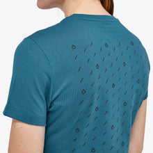 Carica l'immagine nel visualizzatore di Gallery, T-shirt da donna in cotone Cavalleria Toscana shop del cavallo