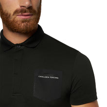 Load image into Gallery viewer, Polo uomo manica corta in Jersey Piqup S/S training shop del cavallo