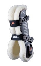 Carica l'immagine nel visualizzatore di Gallery, Paratendini eShock front FluidGel fluffy chiusura a bottoncini