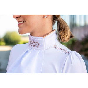 Plastron "Abby" rose-gold Hkm shop del cavallo