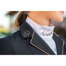 Carica l&#39;immagine nel visualizzatore di Gallery, Plastron &quot;Abby&quot; rose-gold Hkm shop del cavallo
