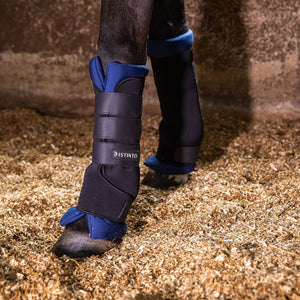 Set da 4 stable boots cuscini blu D·ISTINTO shop del cavallo