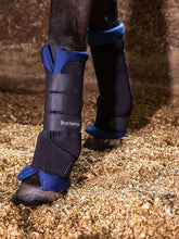 Carica l&#39;immagine nel visualizzatore di Gallery, Set da 4 stable boots cuscini blu D·ISTINTO shop del cavallo
