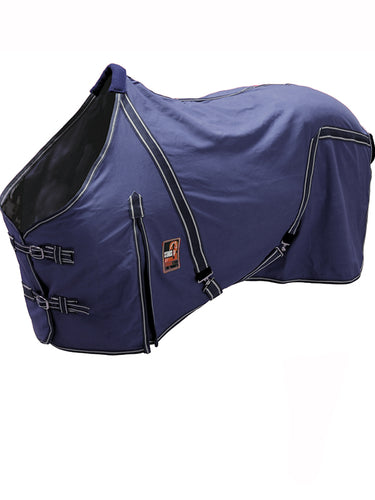 Coperta in cotone blu Stars shop del cavallo