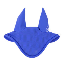 Load image into Gallery viewer, Sottosella con cuffia da dressage blu iris &quot;Aura&quot; D·ISTINTO shop del cavallo
