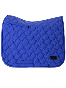 Sottosella con cuffia da dressage blu iris "Aura" D·ISTINTO shop del cavallo