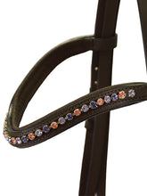 Carica l&#39;immagine nel visualizzatore di Gallery, Testiera crystal lilla con redini Winner shop del cavallo
