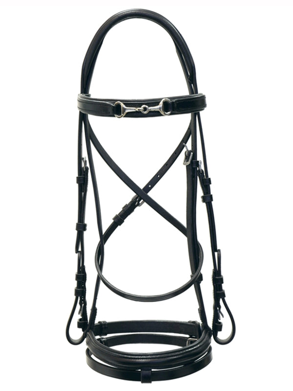 Testiera morsetto nikelato con redini Winner special shop del cavallo