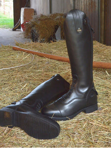 Stivali junior in cuoio con lacci shop del cavallo