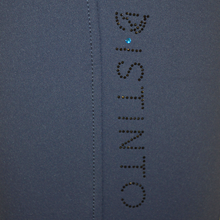 Carica l&#39;immagine nel visualizzatore di Gallery, Pantaloni da donna blu &quot;Giglio&quot; a vita alta full grip invernale D·ISTINTO shop del cavallo
