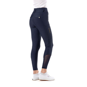 Pantaloni da donna a vita alta con grip al ginocchio "Peonia" D·ISTINTO shop del cavallo