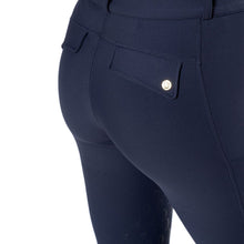 Carica l&#39;immagine nel visualizzatore di Gallery, Pantaloni da donna a vita alta con grip al ginocchio &quot;Peonia&quot; D·ISTINTO shop del cavallo
