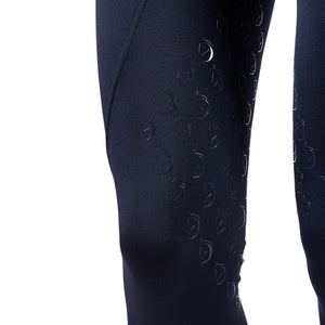 Leggings da donna con grip al ginocchio blu "Orchidea" D·ISTINTO shop del cavallo