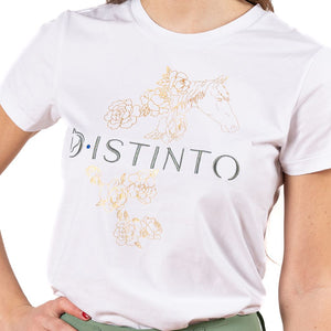 T-shirt da donna "Peonia" D·ISTINTO shop del cavallo