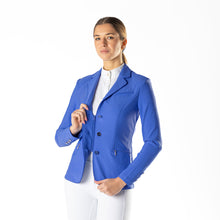 Load image into Gallery viewer, Giacca concorso da bambin* blu iris D·ISTINTO shop del cavallo
