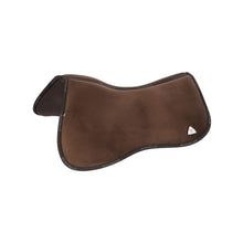 Load image into Gallery viewer, Memory foam half pad marrone Acavallo shop del cavallo
