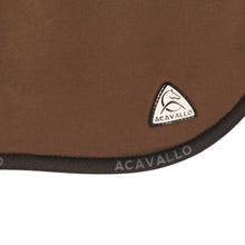 Load image into Gallery viewer, Memory foam half pad marrone Acavallo shop del cavallo
