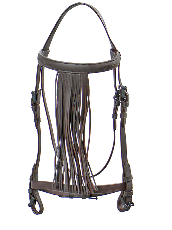 Testiera vaquera con frange shop del cavallo