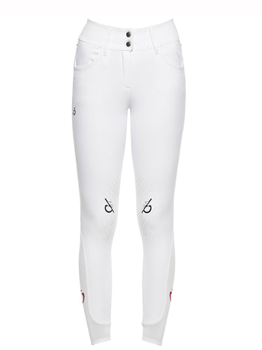 Pantaloni donna vita alta Bianchi CT Team shop del cavallo