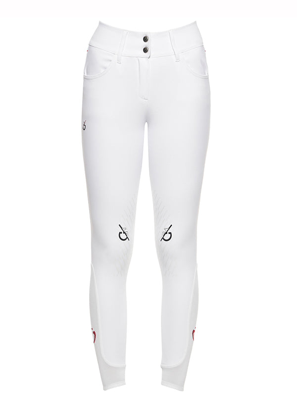 Pantaloni donna vita alta Bianchi CT Team shop del cavallo